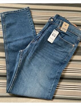 NWT LEVIS 505 REGULAR STRETCH JEANS SZ 36X32 005052601 $69.50